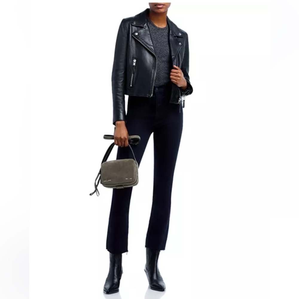 NWT! Mother The Hustler Ankle Fray Jeans in Not Guilty